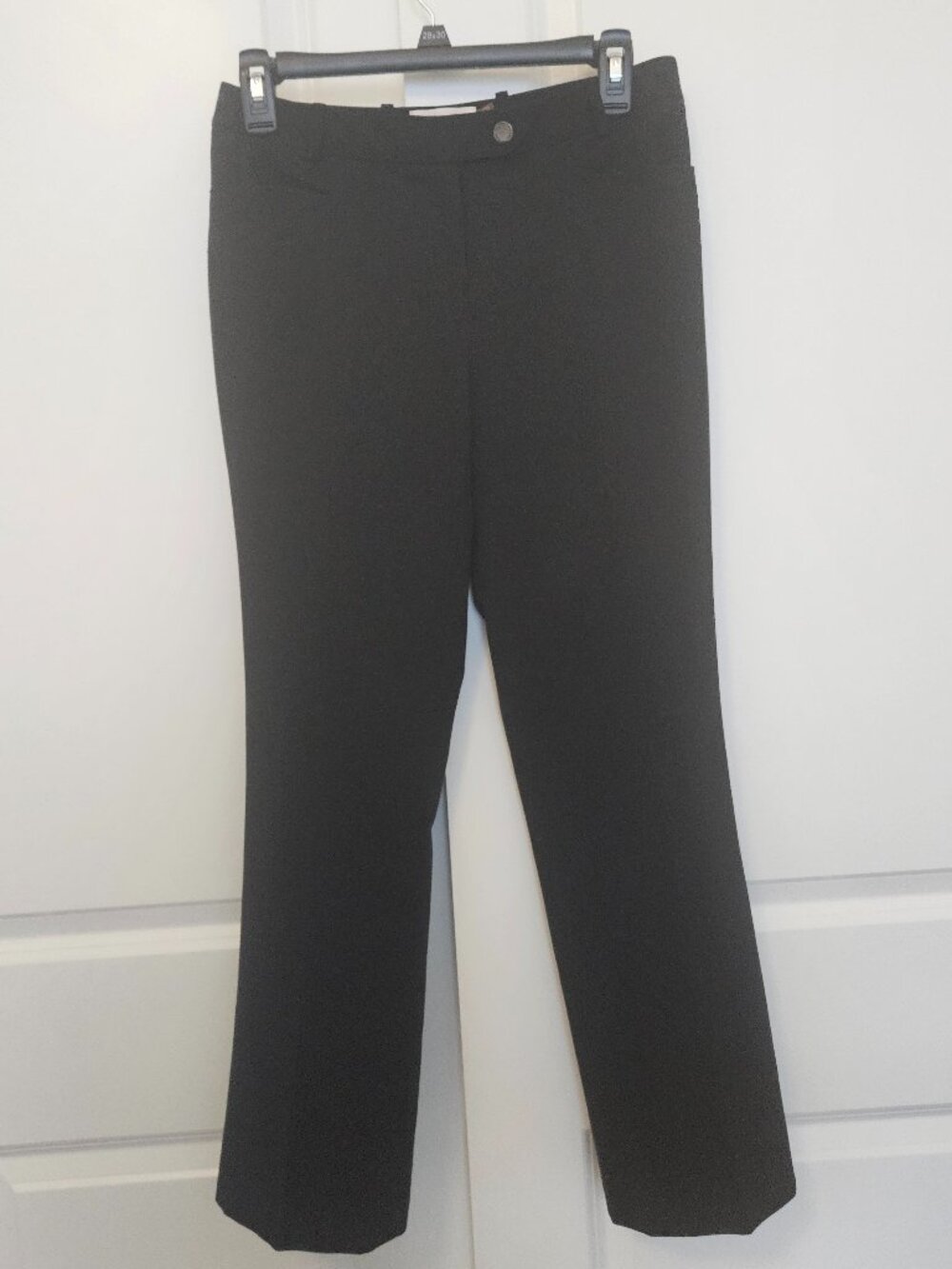 Calvin Klein Black Tailored Trousers Size 2 Petite Dress Pants